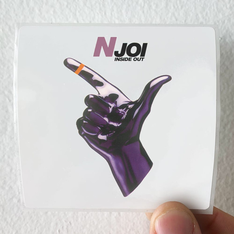 N-Joi Inside Out Album Cover Sticker