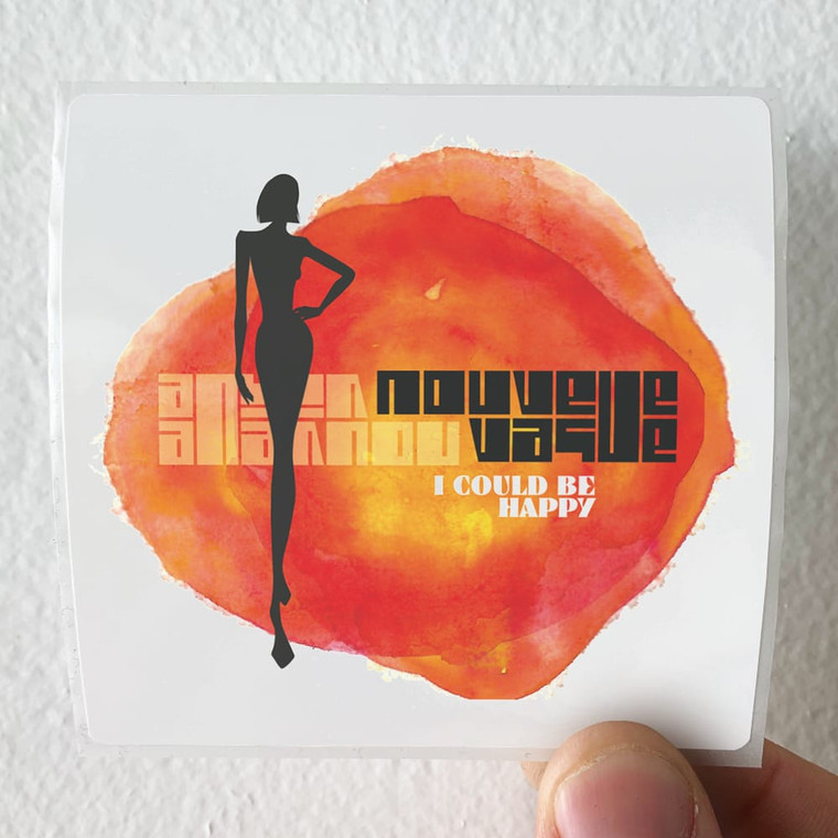 Nouvelle Vague I Could Be Happy Album Cover Sticker