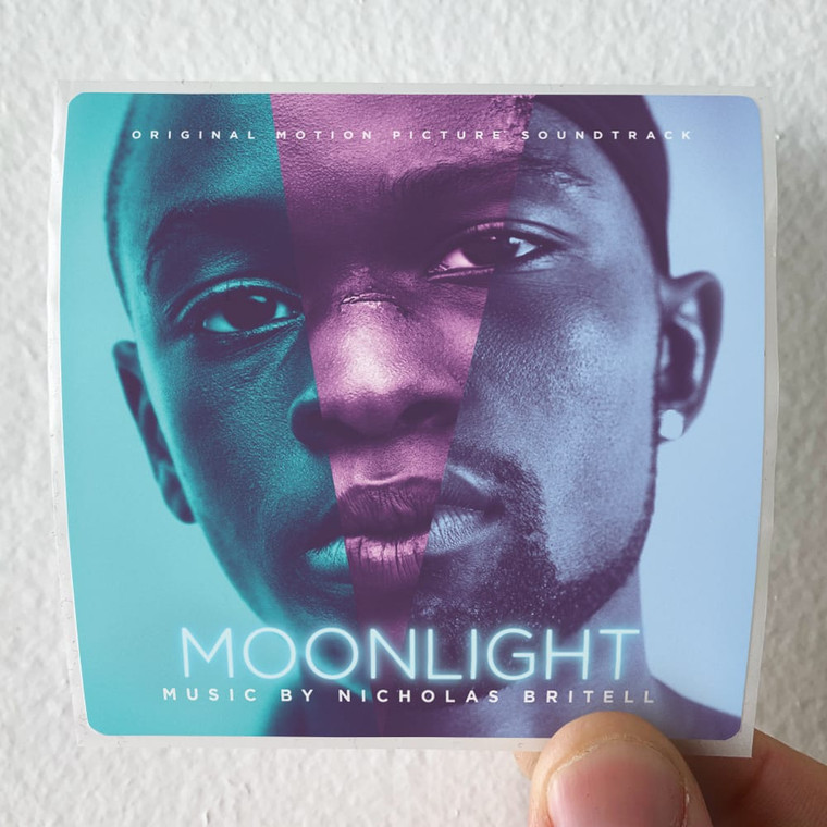 Nicholas Britell Moonlight Album Cover Sticker