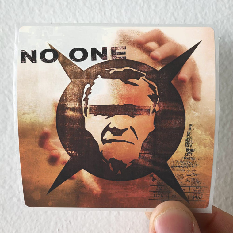 No One No One Album Cover Sticker