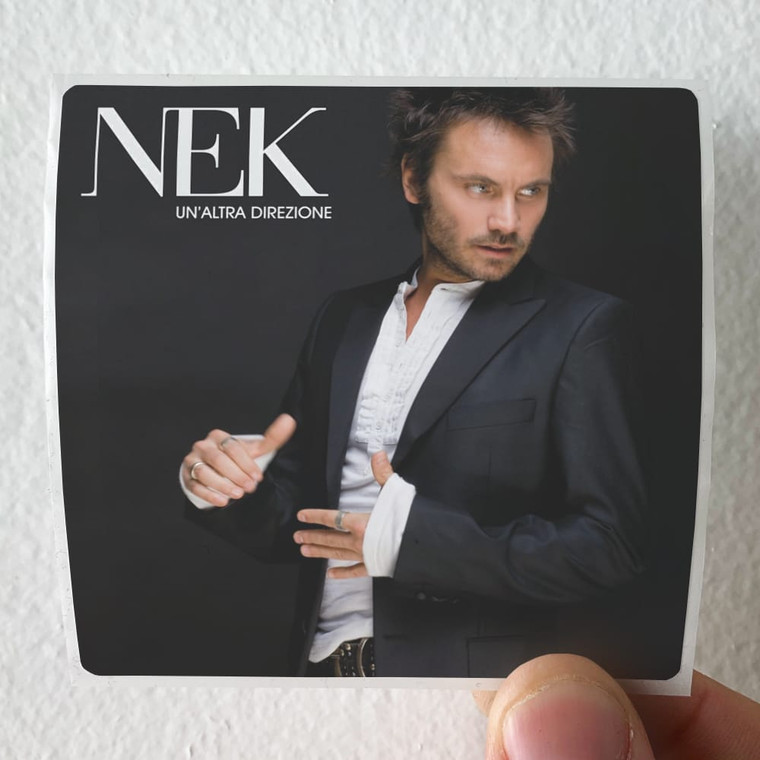 Nek Unaltra Direzione Album Cover Sticker