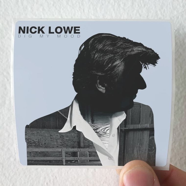 Nick Lowe Dig My Mood Album Cover Sticker