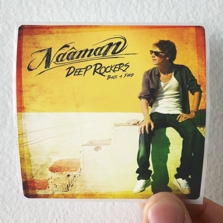 Naaman Deep Rockers Back A Yard Album Cover Sticker