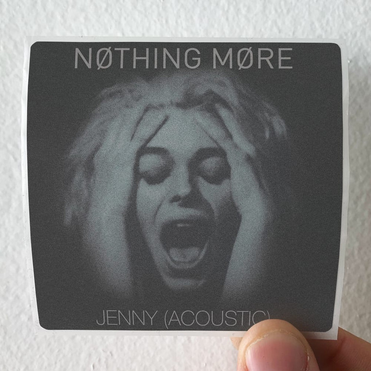 Nothing More Jenny Acoustic Album Cover Sticker