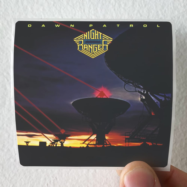 Night Ranger Dawn Patrol Album Cover Sticker