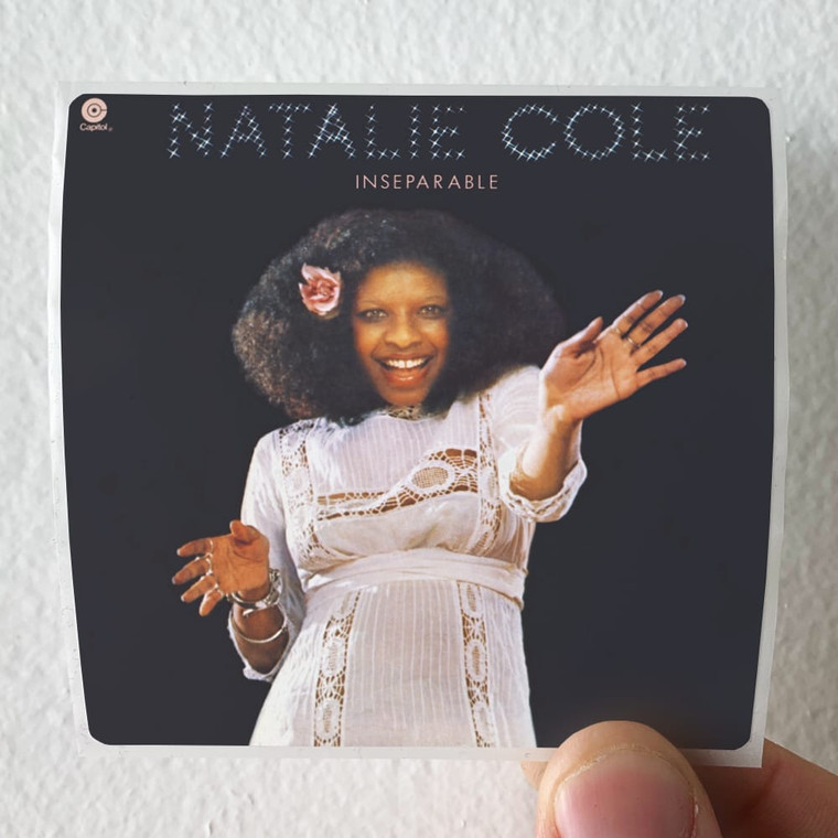 Natalie Cole Inseparable Album Cover Sticker