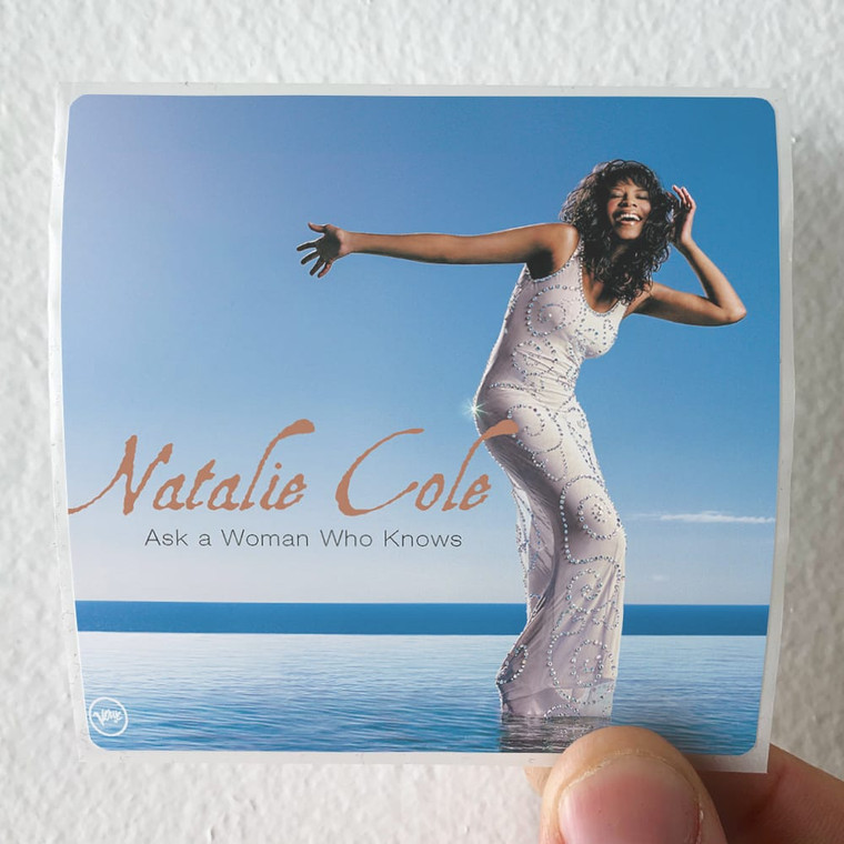 Natalie Cole Ask A Woman Who Knows Album Cover Sticker