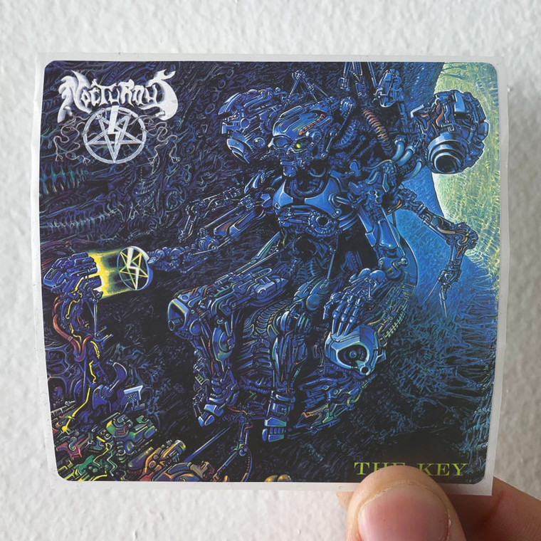 Nocturnus The Key Album Cover Sticker Nocturnus The Key Album Cover Sticker