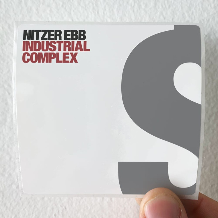 Nitzer Ebb Industrial Complex 1 Album Cover Sticker