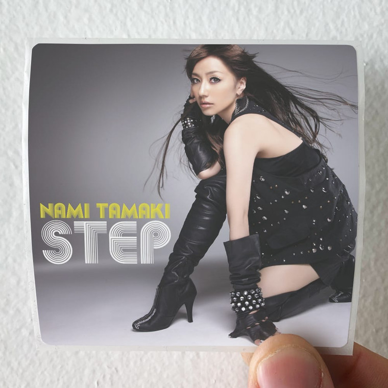 Nami Tamaki Step Album Cover Sticker