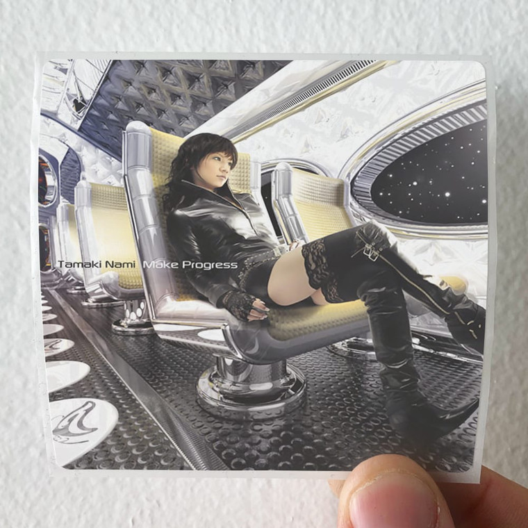 Nami Tamaki Make Progress Album Cover Sticker