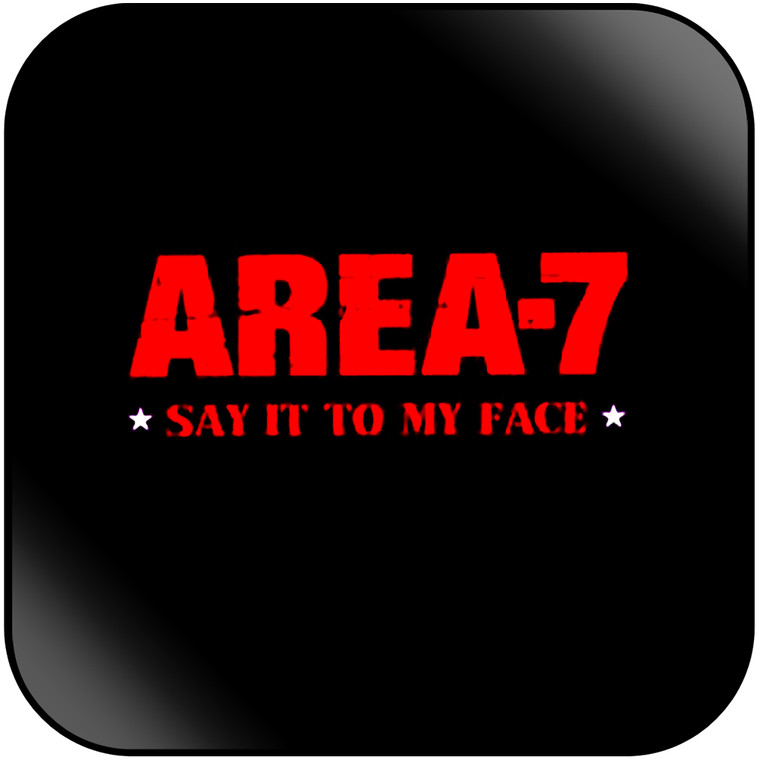 Area-7 Say It To My Face Album Cover Sticker Album Cover Sticker