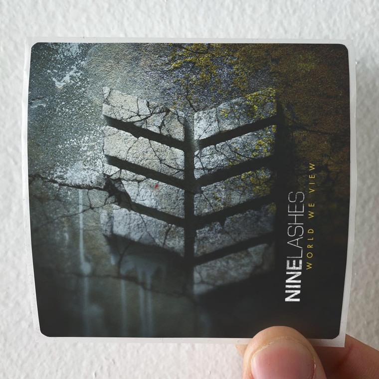 Nine Lashes World We View Album Cover Sticker