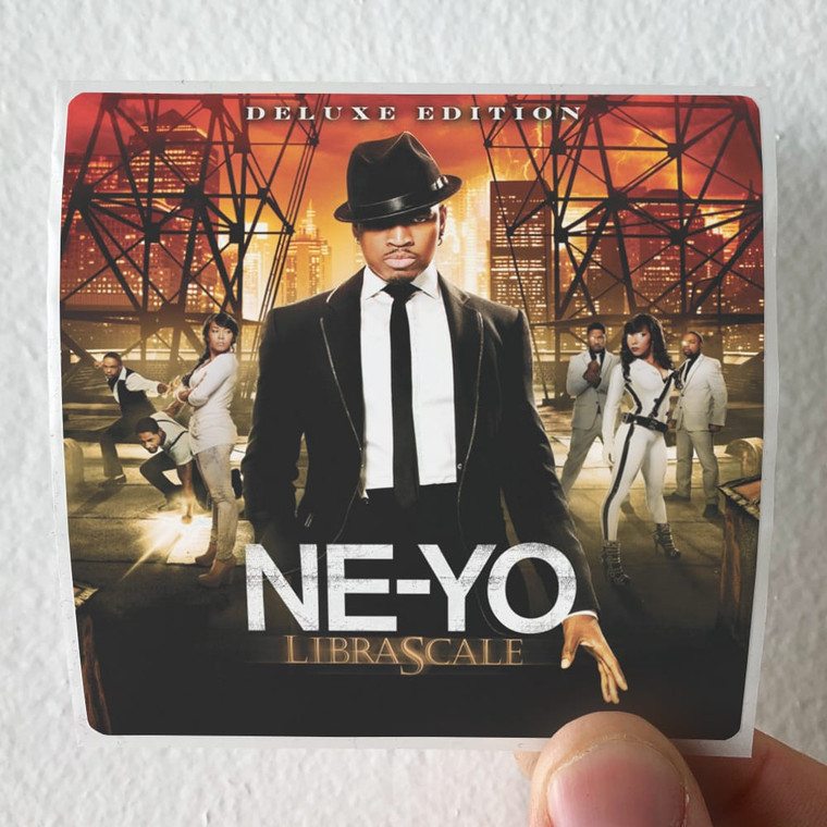 Ne-Yo Libra Scale Album Cover Sticker