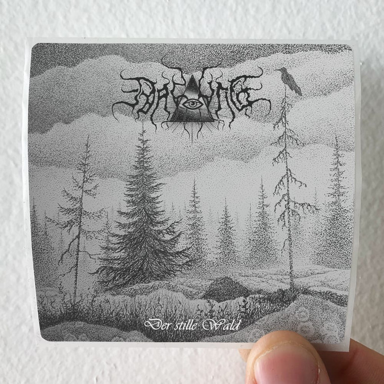 Nachtig Der Stille Wald Album Cover Sticker