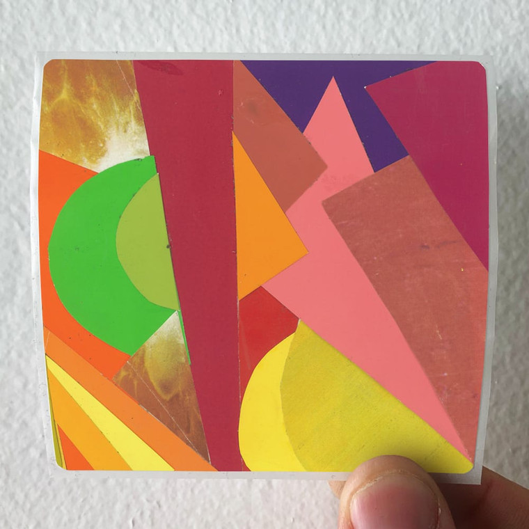 Neon Indian Psychic Chasms Album Cover Sticker