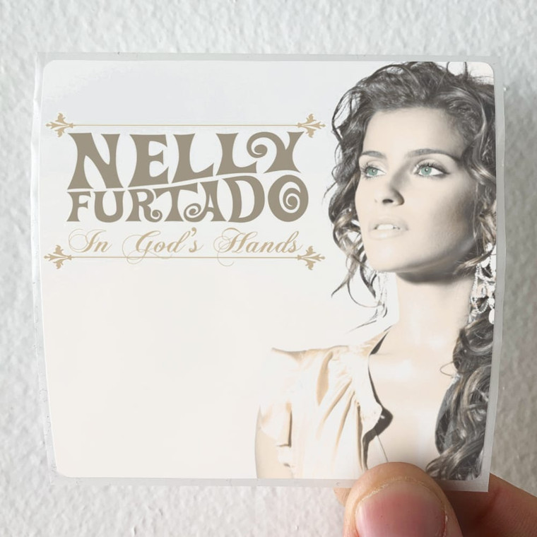 Nelly Furtado In Gods Hands 1 Album Cover Sticker