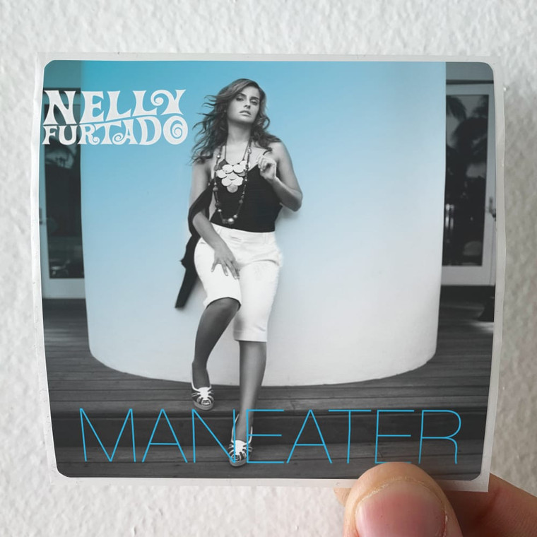 Nelly Furtado Maneater 1 Album Cover Sticker
