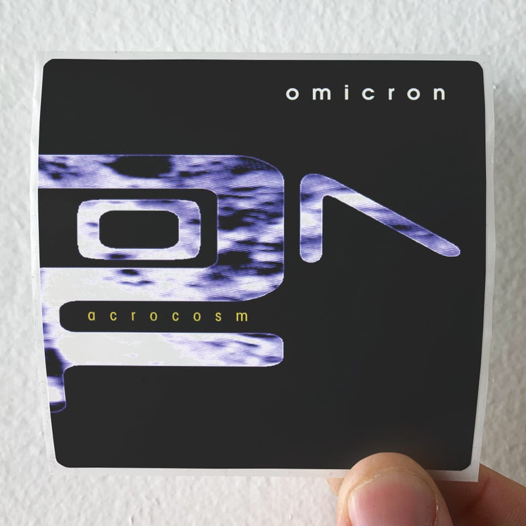 Omicron Acrocosm Album Cover Sticker