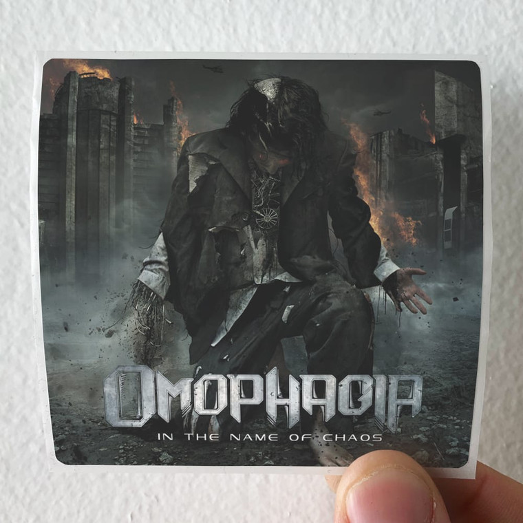 Omophagia In The Name Of Chaos Album Cover Sticker