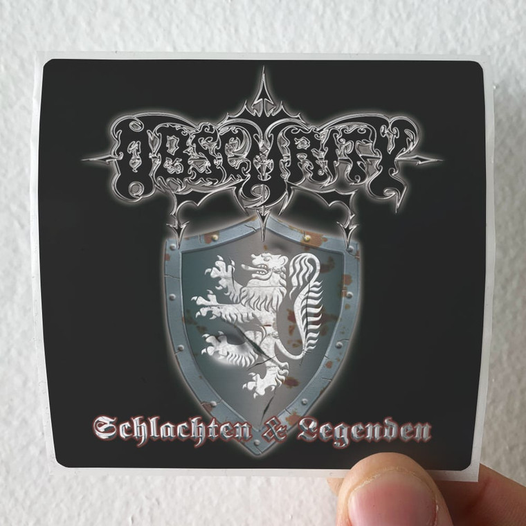 Obscurity Schlachten Legenden Album Cover Sticker