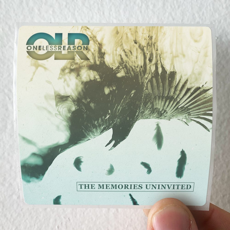 One Less Reason The Memories Uninvited Album Cover Sticker