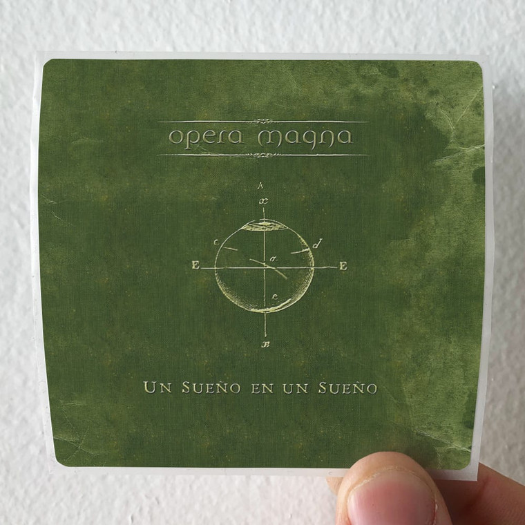 Opera Magna Un Sueo En Un Sueo Album Cover Sticker