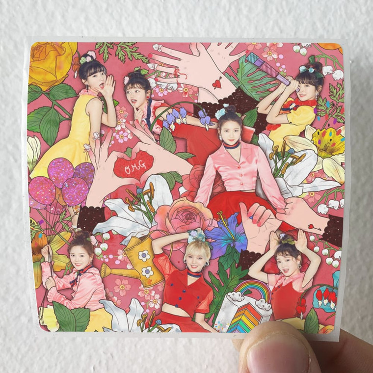 OH MY GIRL Coloring Book Album Cover Sticker