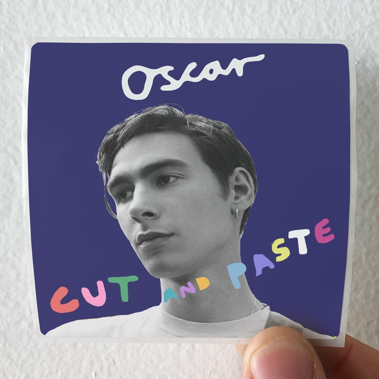 Oscar Cut And Paste Album Cover Sticker