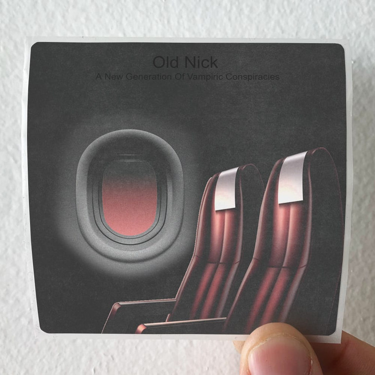Old Nick A New Generation Of Vampiric Conspiracies Album Cover Sticker