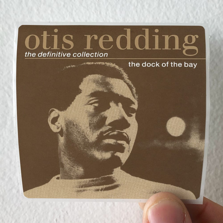Otis Redding The Definitive Collection The Dock Of The Bay 1 Album Cover Sticker