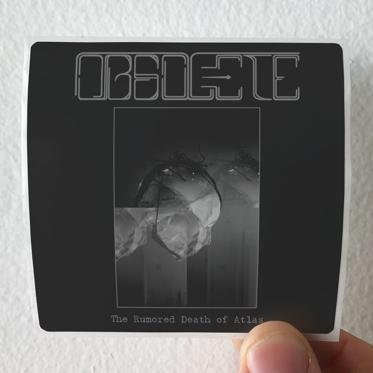 Obsolete The Rumored Death Of Atlas Album Cover Sticker