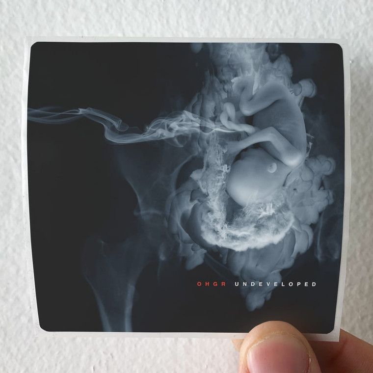 ohGr Undeveloped Album Cover Sticker