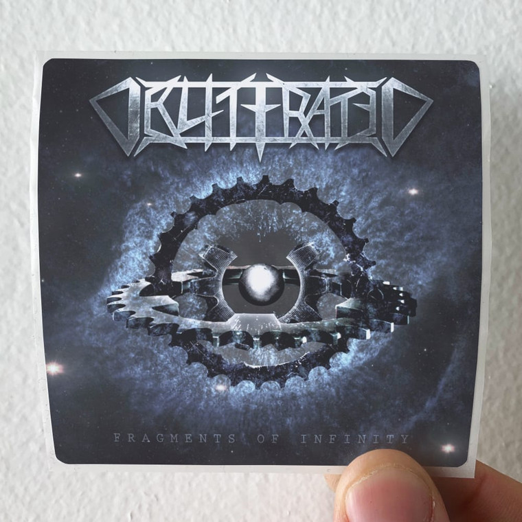 Obliterated Fragments Of Infinity Album Cover Sticker