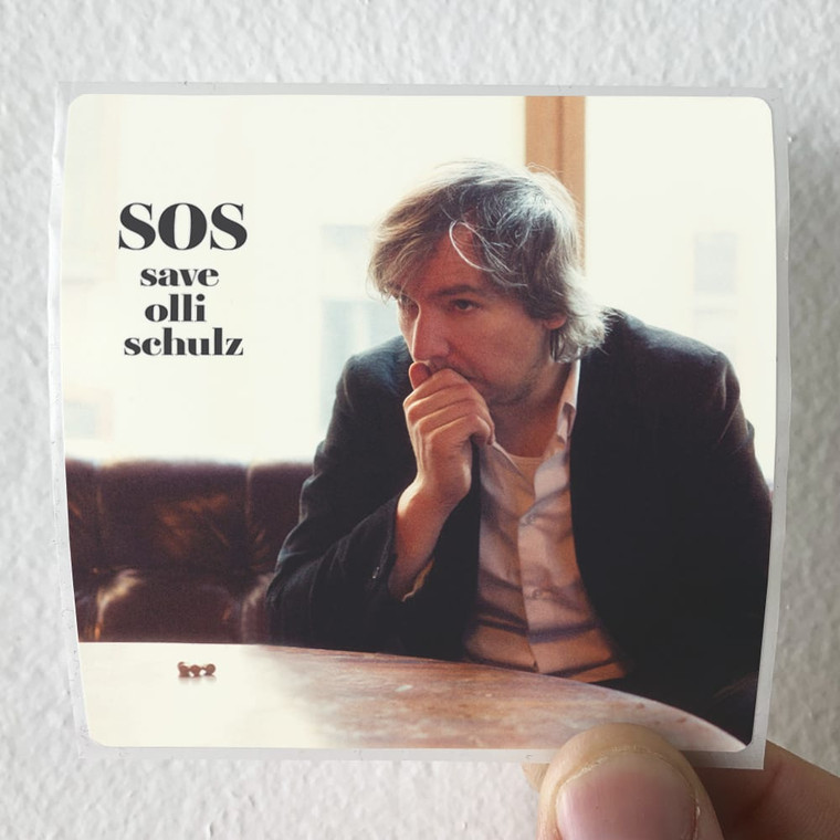 Olli Schulz Sos Save Olli Schulz Album Cover Sticker