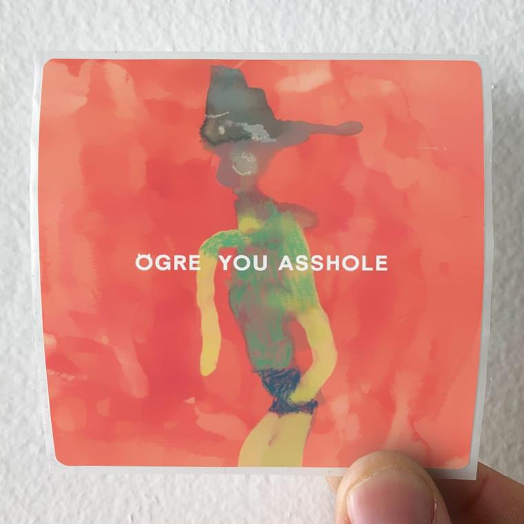 Ogre You Asshole Empty 3 Album Cover Sticker