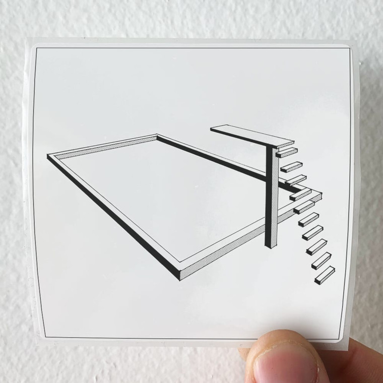 Ogre You Asshole Empty 2 Album Cover Sticker