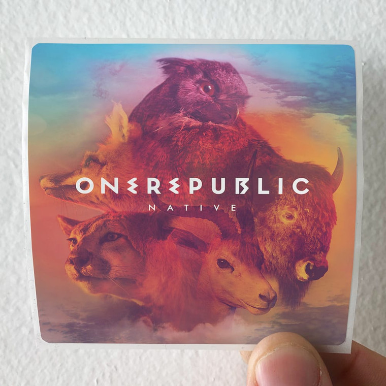 OneRepublic Native Album Cover Sticker