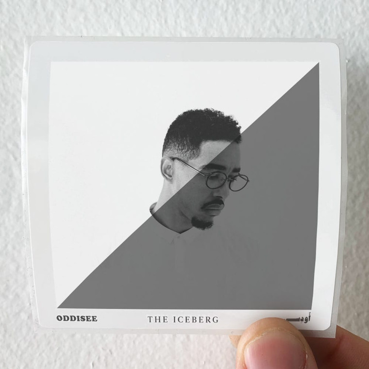 Oddisee The Iceberg Album Cover Sticker