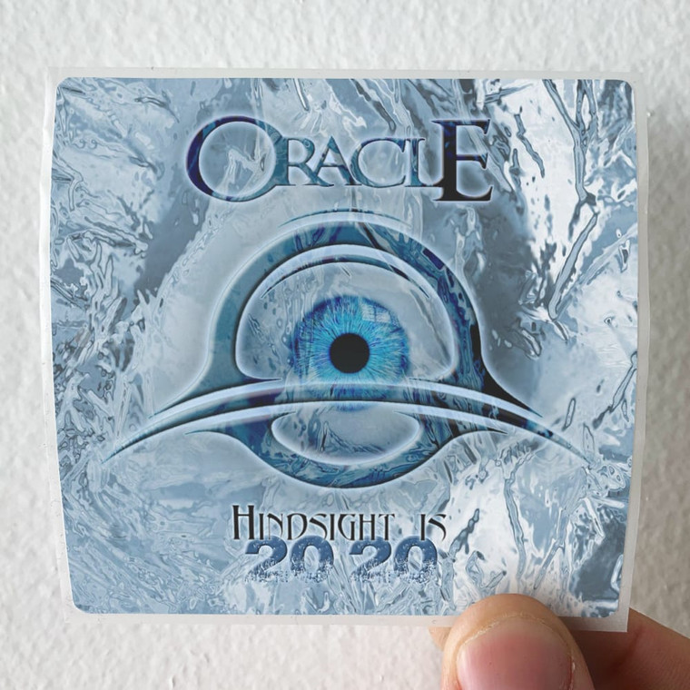 Oracle Hindsight Is 2020 Album Cover Sticker