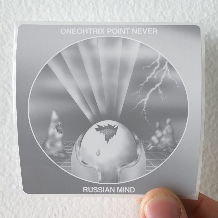 Oneohtrix Point Never Russian Mind Album Cover Sticker