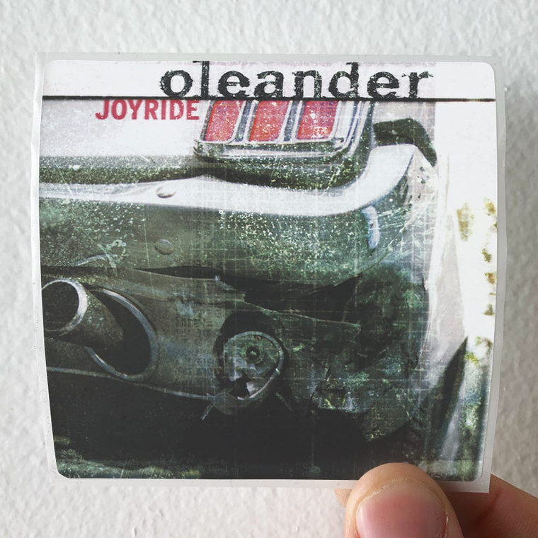 Oleander Joyride Album Cover Sticker