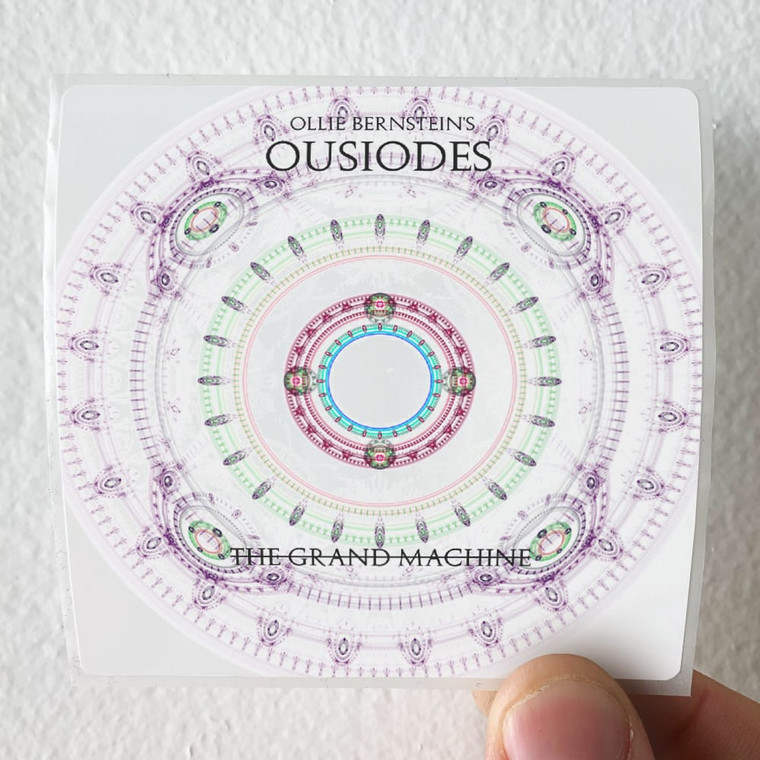 OUSIODES The Grand Machine Album Cover Sticker