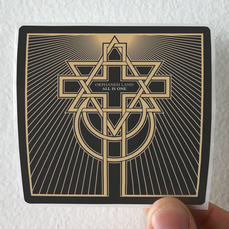 Orphaned Land All Is One Album Cover Sticker