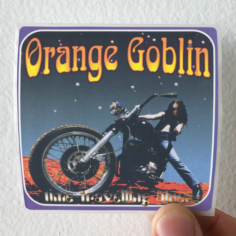 Orange Goblin Time Travelling Blues 1 Album Cover Sticker