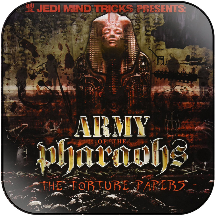 Army of the Pharaohs The Torture Papers Album Cover Sticker Album Cover Sticker