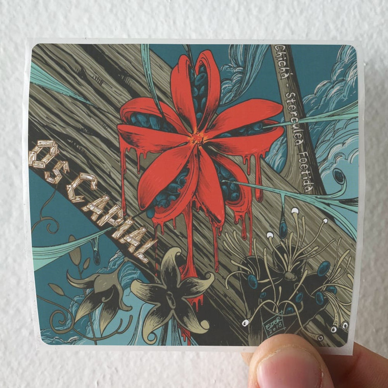 Os Capial Chich Sterculea Foetida Album Cover Sticker