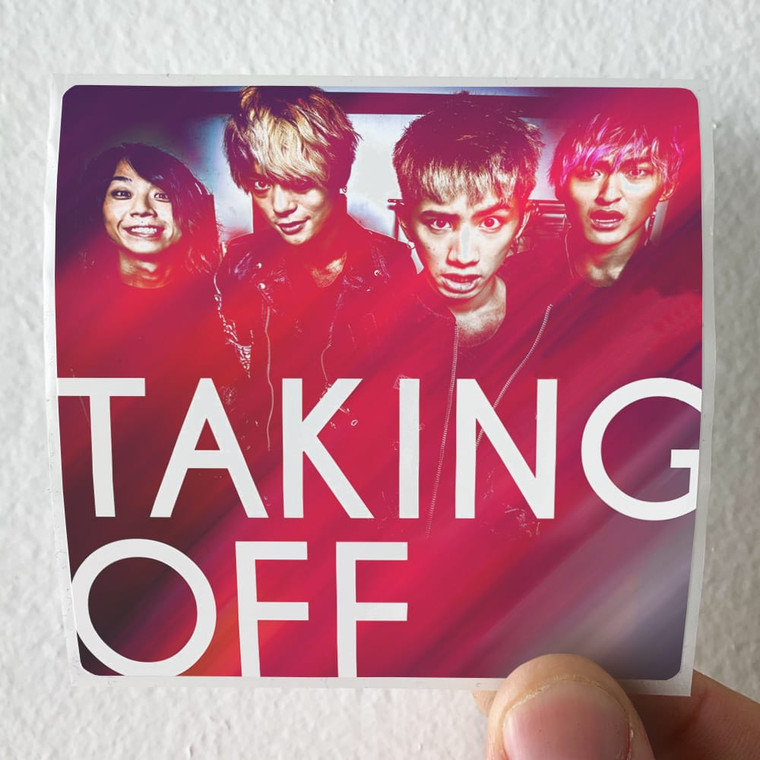 ONE OK ROCK Taking Off Album Cover Sticker