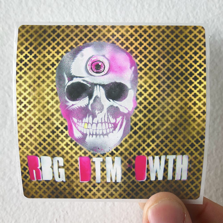 Off With Their Heads Rbg Dtm Owth Album Cover Sticker