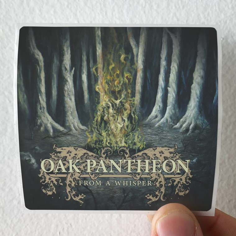 Oak Pantheon From A Whisper Album Cover Sticker